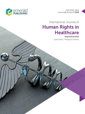 cover image of International Journal of Human Rights in Healthcare, Volume 11, Number 2